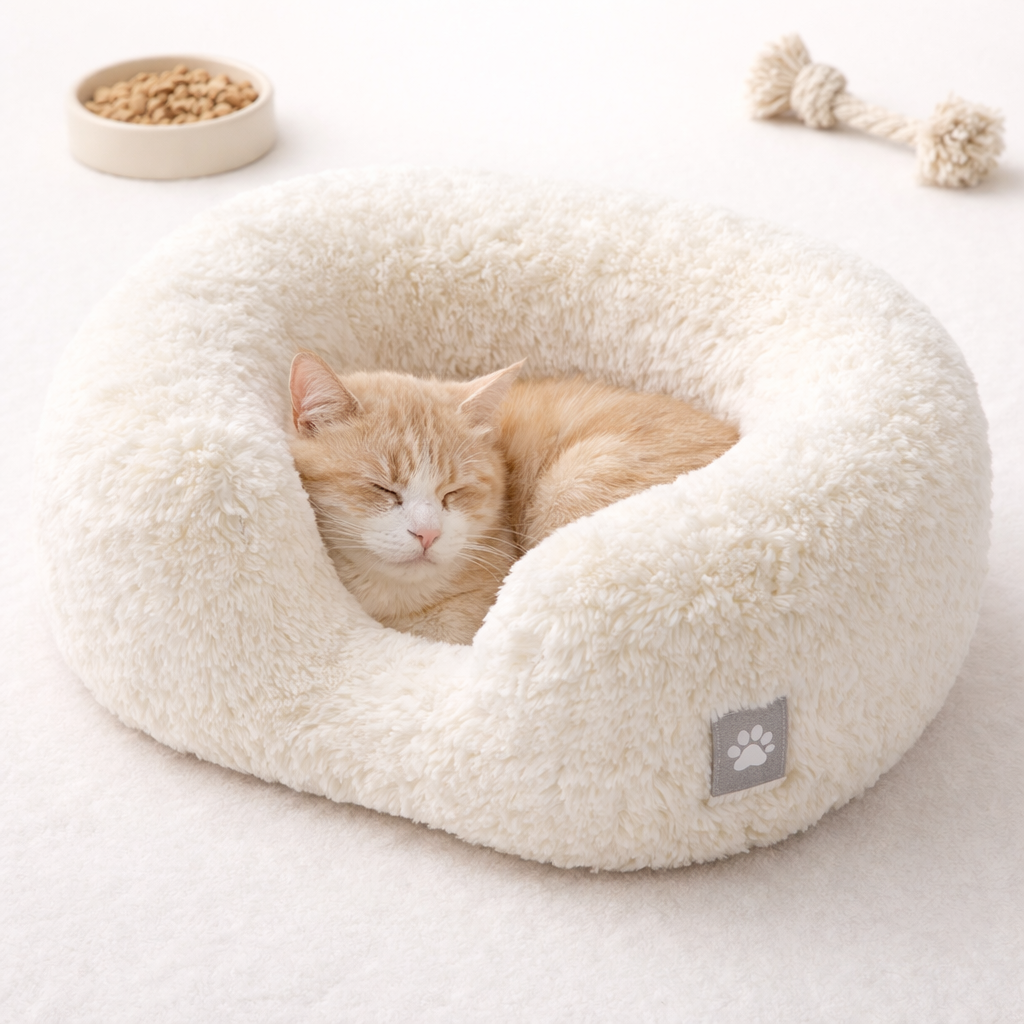 Cama CalmPet™ Antiestrés para Mascotas